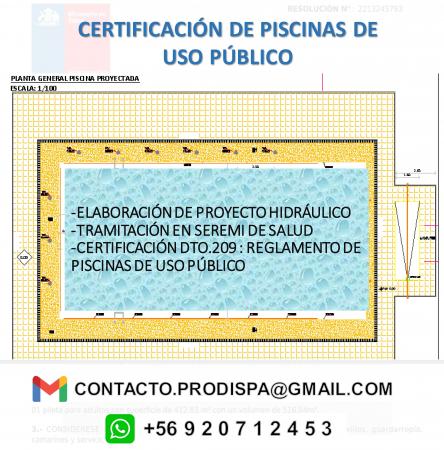 PROYECTO Y CERTIFICACIÓN PISCINAS