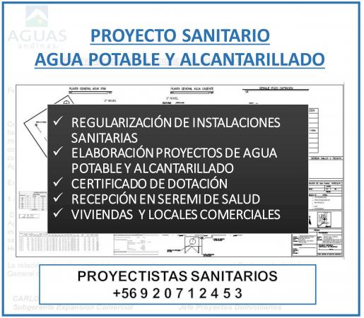 PROYECTISTA AGUA POTABLE Y ALCANTARILLADO