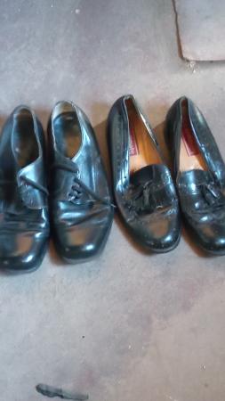 ZAPATOS DE CUERO EN BUEN ESTADO 41 