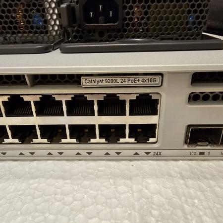 CISCO CATALYST 9200L 24 POE+ 4X10G FUENTES REDUNDA