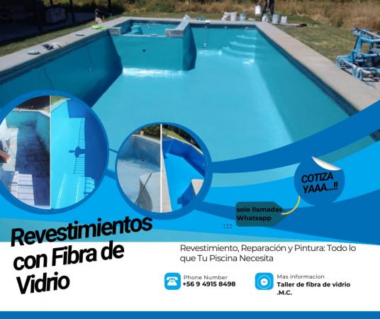 TRABAJOS CON FIBRA DE VIDRIO 