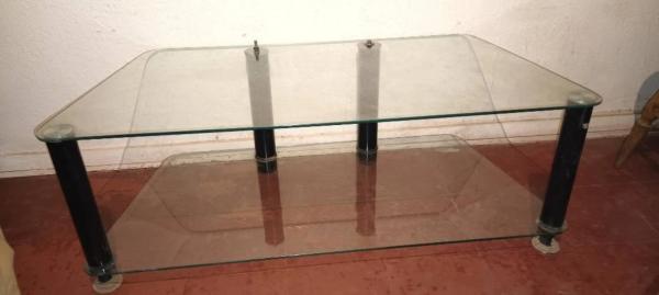 MUEBLE RACK VIDRIO TEMPLADO