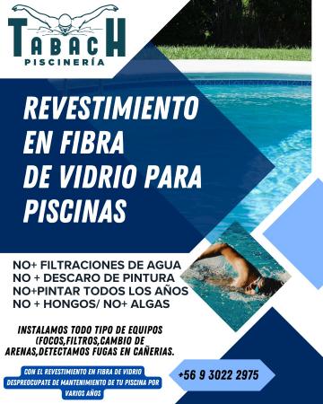REVESTIMIENTO DE PISCINA EN FIBRA DE VIDRIO