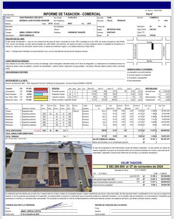 PROPIEDAD COMERCIAL BARRIO FRANKLIN DE SANTIAGO