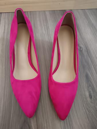 BELLOS ZAPATOS ROSA NEÓN 
