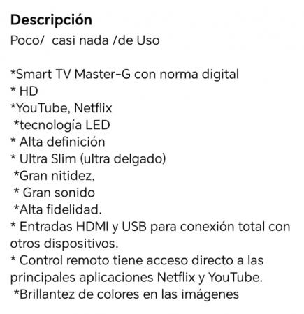 VENDO TELEVISOR 