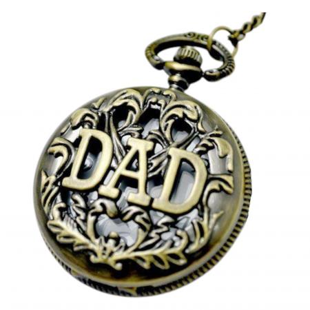 RELOJ BOLSILLO DAD COLGANTE RETRO CADENA NC19 