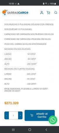 CARRO  DUAL MODELO SC-280