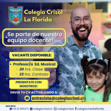 PROFESOR/A DE MÚSICA