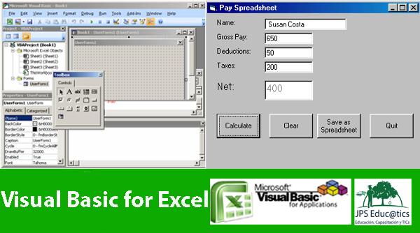 CURSO TÉCNICAS DE EXCEL FOR VISUAL BASIC