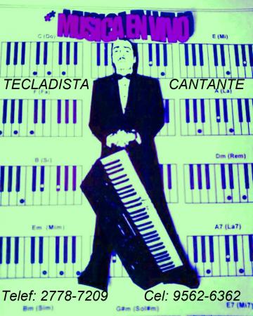 TECLADISTA CANTANTE ANIMA FULL FIESTAS 