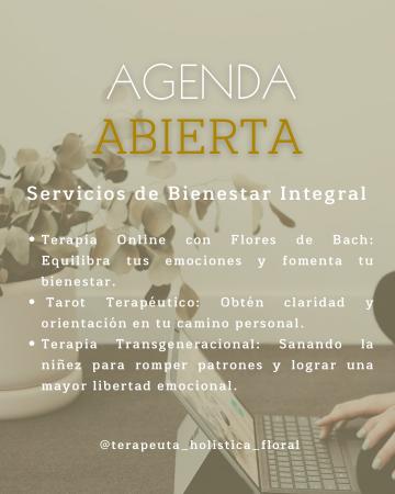 TERAPEUTA EN FLORES DE BACH 