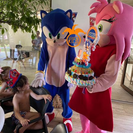 DIVIÉRTETE CON SONIC Y AMY ROSE EN TU CUMPLEAÑOS!