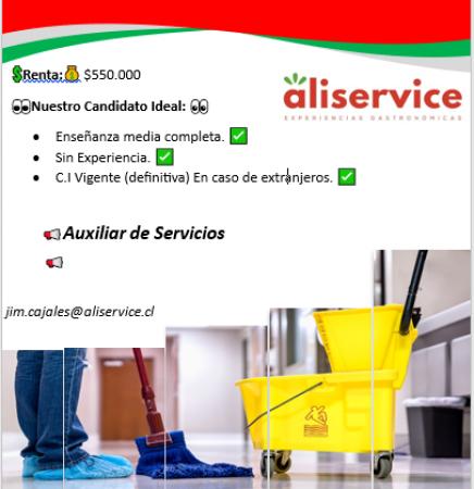 AUXILIAR DE ASEO - TALAGANTE