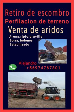  RETIRO DE ESCOMBRO Y VENTA ARIDOS 
