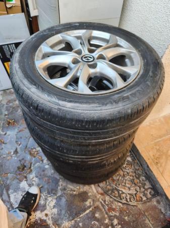 LLANTAS ORIGINALES MAZDA CX-3 ARO 16 + NEUMÁTICOS 