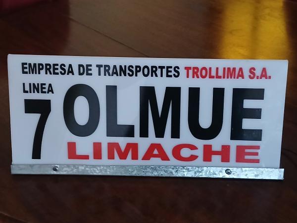 LETRERO TAXI COLECTIVO