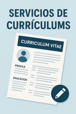 NECESITAS HACER TU CURRÍCULUM? YO TE AYUDO