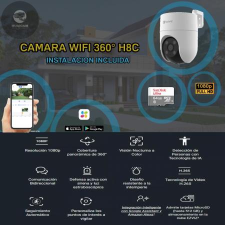 PROMOCION HUAICAM CAMARA EZVIZ+ INSTALACION