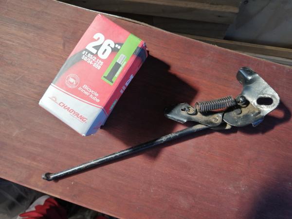 SOPORTE BICICLETA + CÁMARA ARO 26