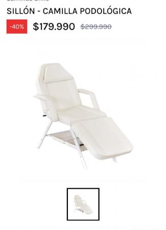 SILLÓN -CAMILLA PODOLÓGICO