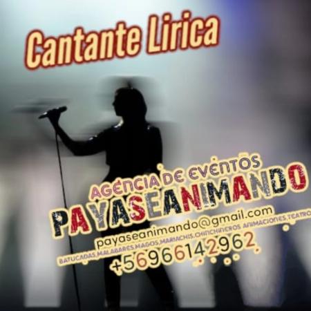 CANTANTE LÍRICA PARA CEREMONIAS