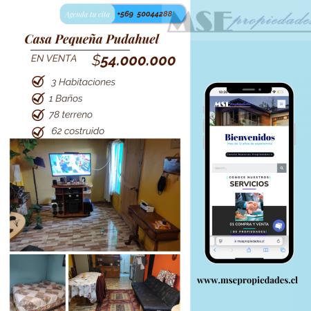 CASA PEQUEÑA PUDAHUEL