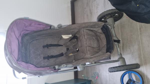 COCHE INFANTI GRIS