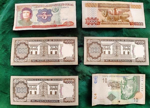 OPORTUNIDAD VENDO COLECCIÓN DE MONEDAS Y BILLETES 