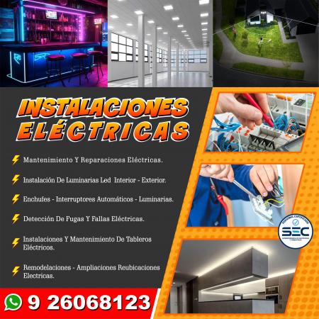URGENCIAS E INSTALACIONES ELÉCTRICAS EN GENERAL