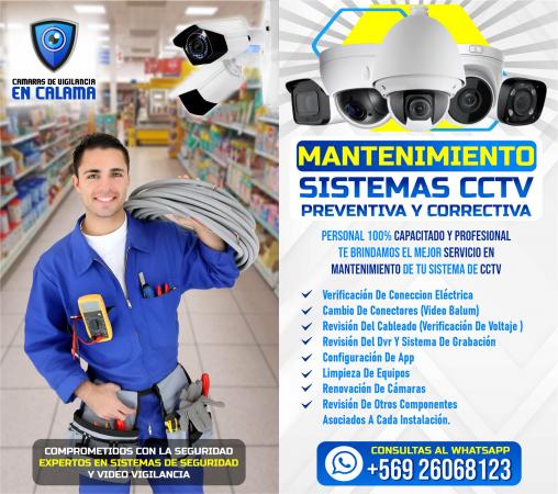 INSTALACIÓN DE CÁMARAS DE VIGILANCIA SERV, TÉCNICO