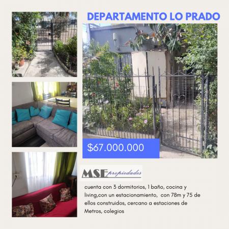 DEPARTAMENTO LO PRADO, REINA MAUD.
