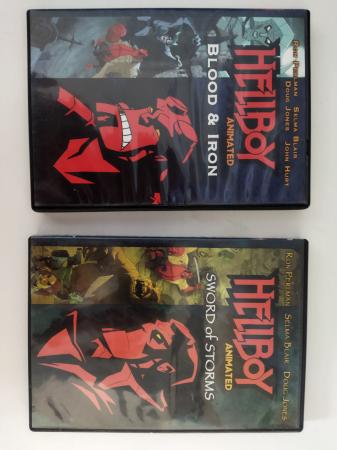 DVDS HELLBOY SWORD OF STORMS Y BLOOD AND IRON