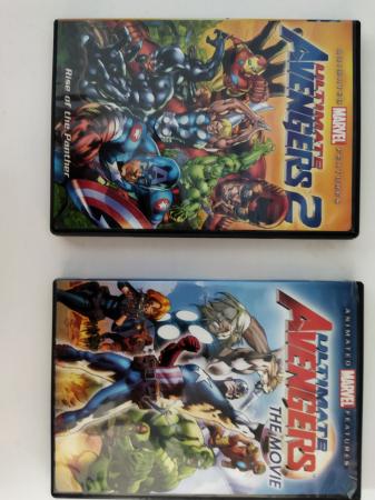 DVDS - ULTIMATE AVENGERS I Y II MAS IRON MAN