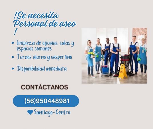AUXILIARES DE ASEO