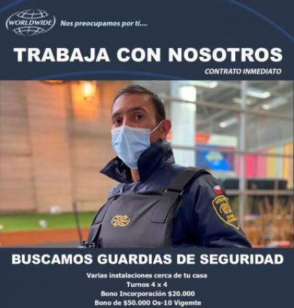 GUARDIAS PARA BODEGA PUDAHUEL 