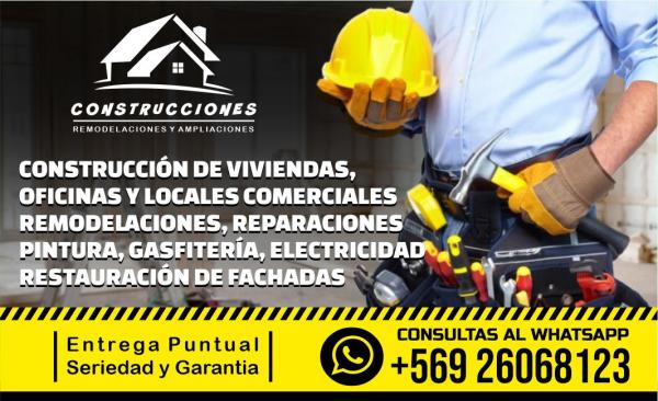 CONSTRUCCIONES EN GENERAL REMODELACIONES AMPLIACIÓN