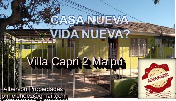 CASA VILLA CAPRI 2 MAIPÚ