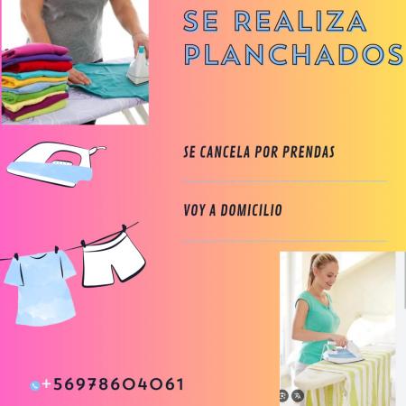 SE REALIZA PLANCHADO DE ROPA A DOMICILIO, 
