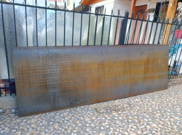 PLANCHA DIAMANTADA DE ACERO 