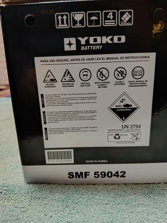 VENDO BATERÍA JAPONESA (YOKO) NUEVA 12V -90 AH