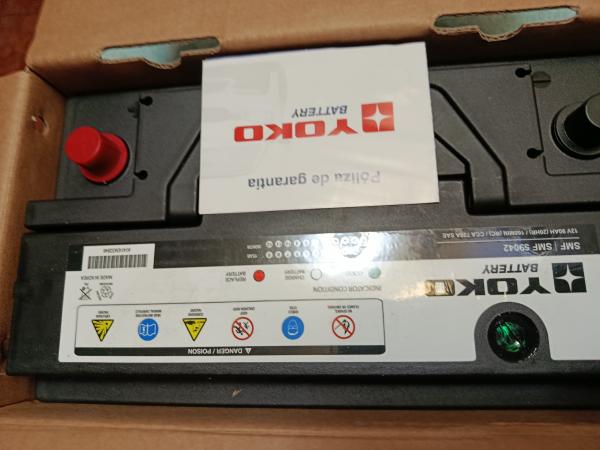 VENDO BATERÍA YOKO 12V. 90AH NUEVA SIN USO