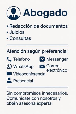 ASISTENCIA PROFESIONAL PARA GESTIONES JURIDICAS