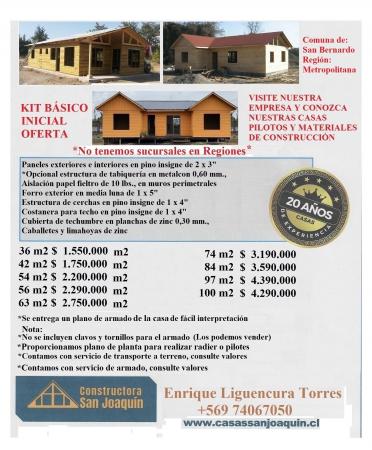 PREFABRICADAS KIT INICIAL OFERTA