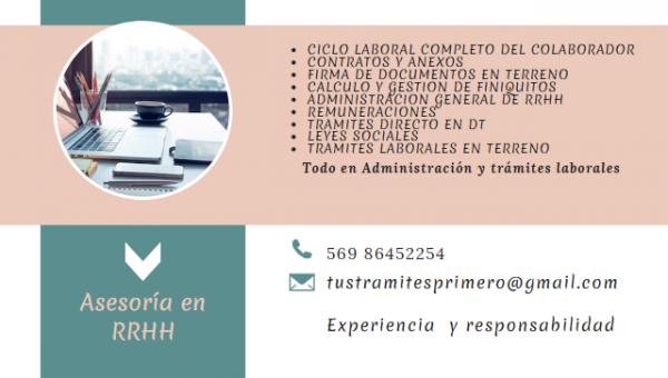 ASESORÍA FREE LANCE EN RRHH