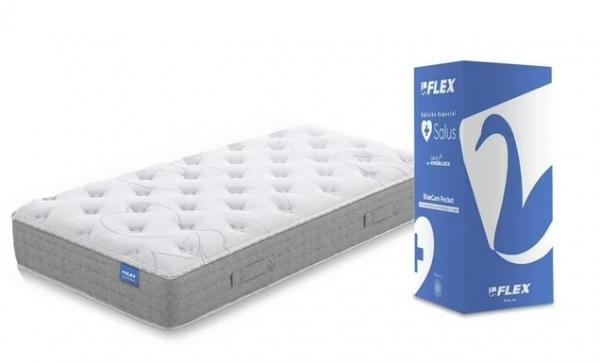 COLCHON FLEX BLUECARE POCKET 1.5 PL 105X200