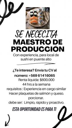 SE NECESITA 