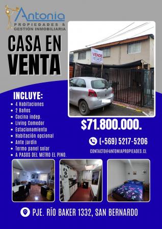 PROPIEDAD DE DOS PISOS  PASOS DE METRO