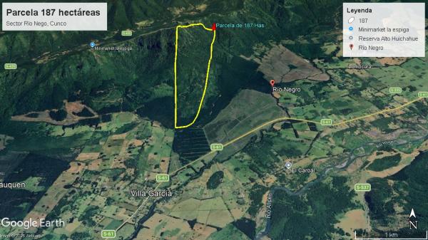 PARCELA FORESTAL 113 HÁ CUNCO